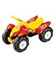Happy Kids Ride On Car - Red and Yellow