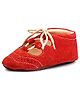 Beanz Shoes Style Booties - Red