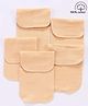 Babyhug  Muslin Cotton Cloth Nappy Insert  Pack Of 5 - Peach