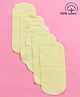 Babyhug  Muslin Cotton Cloth Nappy Insert  Pack Of 5 - Lemon