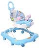 Toyzone Musical Baby Walker Star Print On Seat - Blue