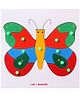 Little Genius - Butterfly Tray  Wooden Puzzle