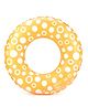Champ Inflatable Swimming Ring Big Dot Print Orange - Medium