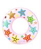Champ Inflatable Swimming Ring Star Print Pink - Medium