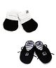 Mi Dulce An'ya Organic Cotton Mittens And Booties Set - Black