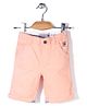 Mothercare Twill Knee Length Shorts - Orange