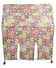 Lovely Play Tent House Flower And Kitty Print - Pink 