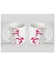 Stybuzz Kids Ceramic Mug White & Pink 300 ml - Single Piece