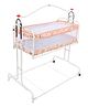 Natraj Compact Cradle DLX Rabbit Print Peach - 029a