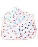 Tinycare Printed Face Napkins Set Of 10 - White