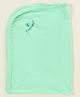 Tinycare Plain Hooded Towel - Green