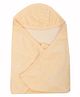 Tinycare Plain Hooded Towel - Cream