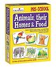 Creatives Animals,Their Homes & Food Activity Cards - Multicolour