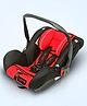 LuvLap Sunshine Baby Stroller for 03 Years with 5-Point Safety Harness, Multi Recline Seat, Smooth Swivel Wheels, Large Storage Basket, Reversible Handlebar, Lightweight and Durable  Red