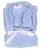 Mee Mee Hooded Blanket Bear Design - Blue