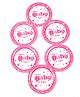 Funcart Little Baby Theme Paper Plate - Pink