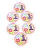 Funcart Fun at 1 Theme Disposable Paper Plate - Pack of 6 