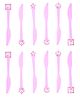 Funcart Sweet Treat Cupcake Blue Theme Paper Cup - 9 Oz