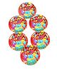 Funcart Three Tier Cake Theme Disposable Paper Plate - Pack of 6