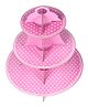 Funcart Three Tiered Cupcake Stand - Pink 