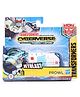 Transformers Cyberverse Prowl Convertible Action Figure White - Height 11 cm