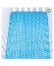 Theoni 100% Organic Cotton Muslin Aztec Fitted Crib Sheet - Blue