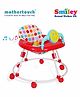 Mothertouch Smiley Round Walker - Red