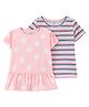 Carter's 2-Pack Jersey Tees - Multicolor