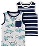 Carter's 2-Pack Tanks - Navy Blue