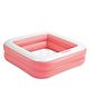 Intex Inflatable Square Shaped Swimming Pool - Pink