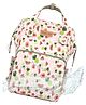 Polka Tots Premium Large Capacity Diaper Bag  Multifunctional Travel Backpack with 17 Pockets for Moms & Dads (Watermelon Design)