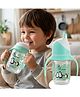 R for Rabbit Penguin Spout Sipper Cup 180 ml Bottle, PP Spout sipper for Kids age of 6 + Months - Green