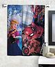 Athom Trendz Disney Frozen & Marvel Spider Man Bath Towels Set of 2 - Blue Red