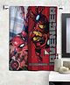 Athom Trendz Marvel Spider Man & Iron Man Bath Towels Set of 2 - Red