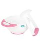 Beebaby Food Masher & Serve Bowl Set - Pink White