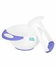 Beebaby Food Masher & Serve Bowl Set -  VIOLET White