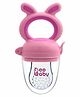 Beebaby Chewy Food & Fruit Silicone Nibbler - Pink