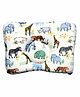 Elementary Premium Memory Foam Head Shaping Pillow Animal Print - White
