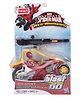 Marvel Spider Man Web Warriors Iron Spider Figure Toy - Red
