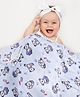 Babyhug Single Ply Mink Blanket Teddy Print (Color May Vary)
