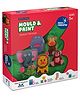 Fevicreate DIY Mould & Paint Jungle Animals Craft Kit for Kids- Multicolor