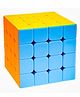 VWorld High Speed Stickerless 4 x 4 x 4 Magic Puzzle Cube - Multicolor