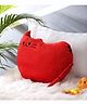 Oscar Home Kitty Shape Cushion - Red