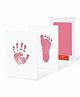 Mold Your Memories Baby Hand and Foot Ink Imprint Kit - Pink