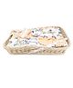 Mee Mee Clothing Gift Set In A Basket Animal Embroidery & Print - Pack Of 8