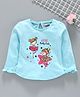 Babyhug Full Sleeves Tee Graphic Print - Light Blue