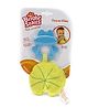 Bright Starts Beanie Bites Frog Shaped Teether - Blue And Green