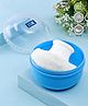Zoe Powder Puff With Case - Blue