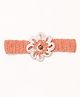 USHA ENTERPRISES Flower Crochet Headband - Orange