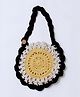 USHA ENTERPRISES Scallop Trimmed Bib - Yellow